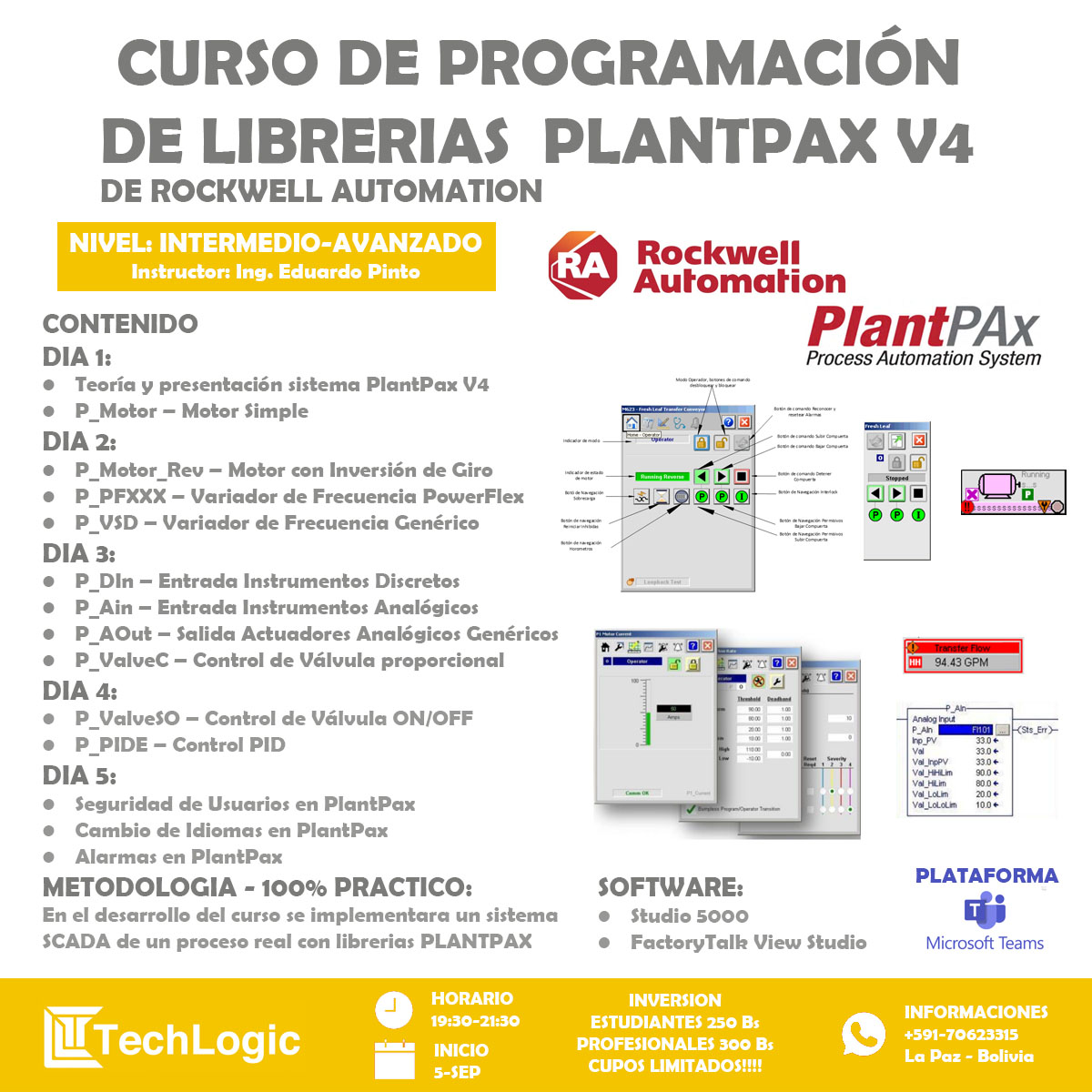 Curso librerias PlantPax 5.0